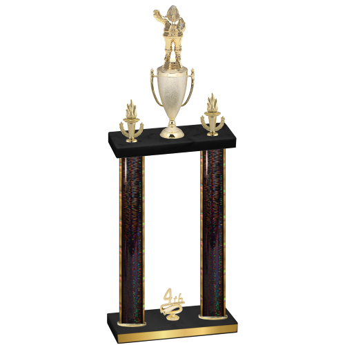 Double Black Glacier Fourth Place Holiday Trophy