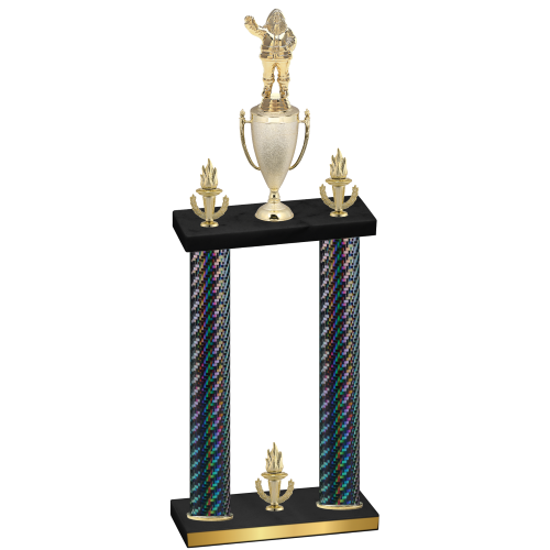 Double Black Carbon Fiber Victory Holiday Trophy
