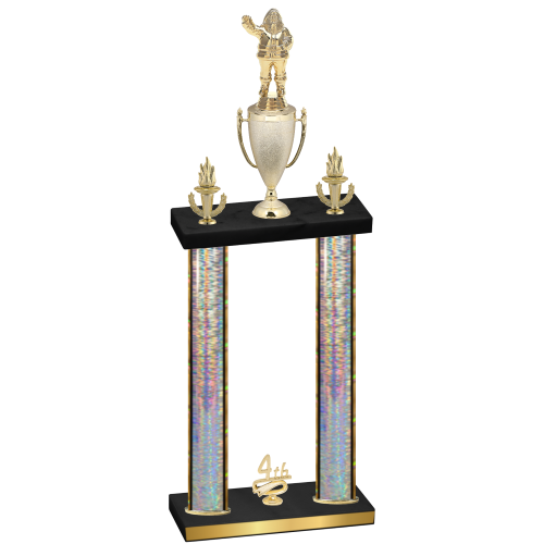 Double Silver Glacier Fourth Place Holiday Trophy
