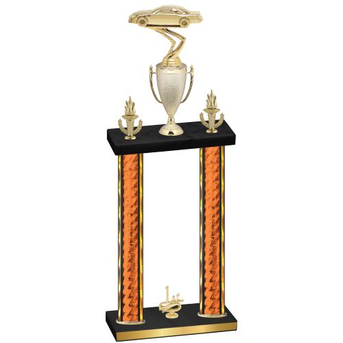 Double Orange Glacier First Place Cars Trophy