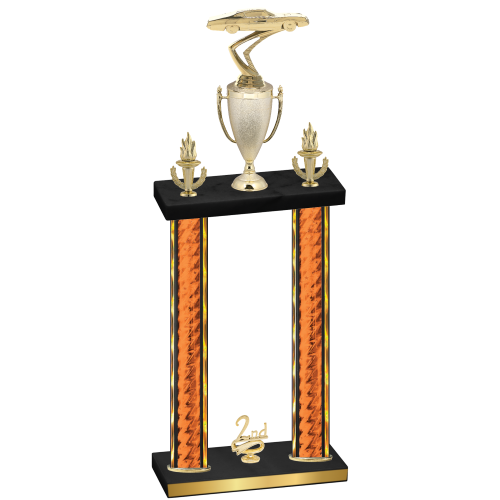 Double Orange Glacier Second Place Cars Trophy