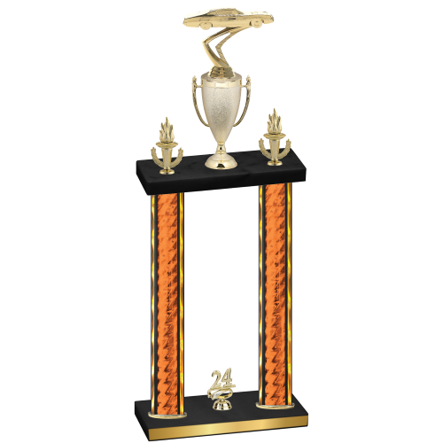 Double Orange Glacier Year Cars Trophy
