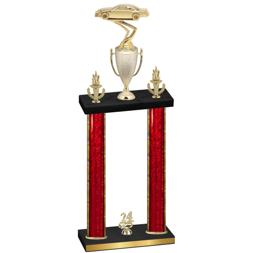 Double Red Glacier Year Cars Trophy