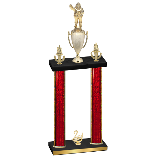 Double Red Glacier Second Place Holiday Trophy
