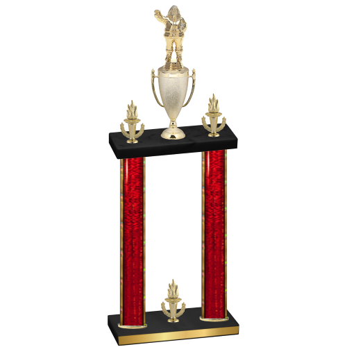 Double Red Glacier Victory Holiday Trophy