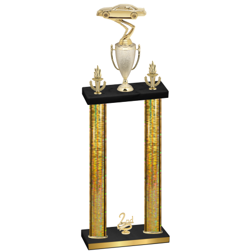 Double Gold Glacier Second Place Cars Trophy