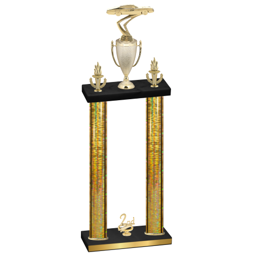 Double Gold Glacier Second Place Cars Trophy