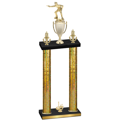Double Gold Glacier First Place Shooter Trophy