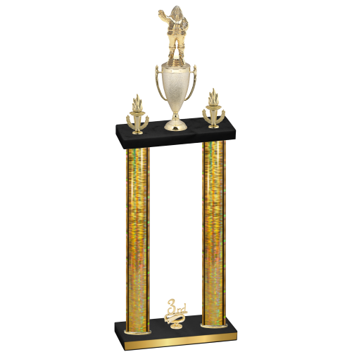 Double Gold Glacier Third Place Holiday Trophy