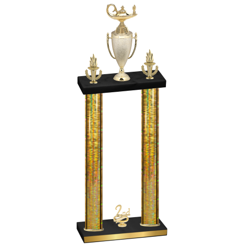 Double Gold Glacier Second Place Academics Trophy