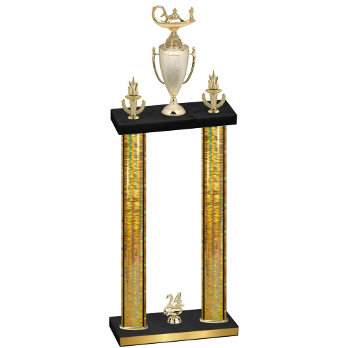 Double Gold Glacier Year Academics Trophy