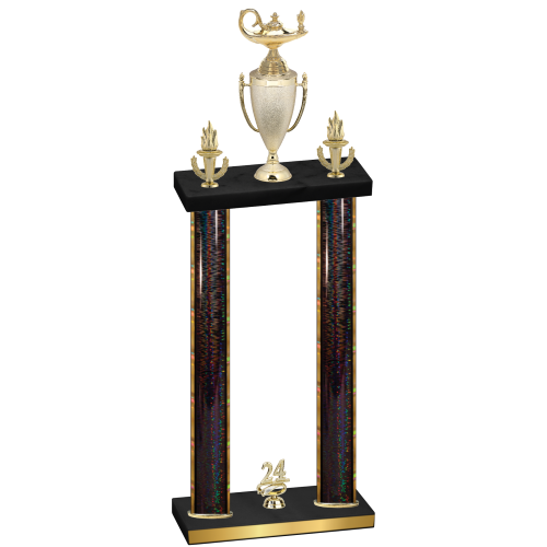 Double Black Glacier Year Academics Trophy
