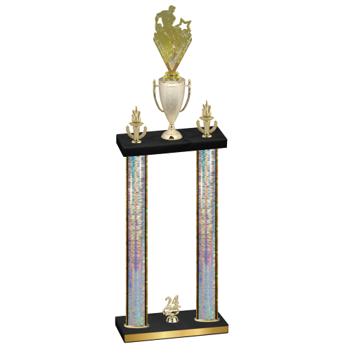 Double Silver Glacier Year Rugby Trophy