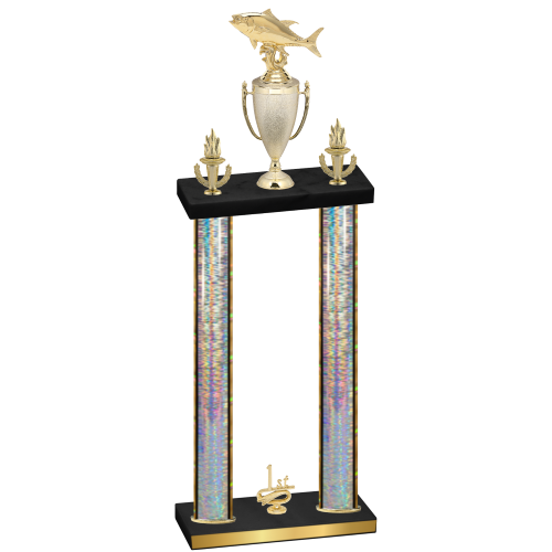 Double Silver Glacier First Place Fishing Trophy