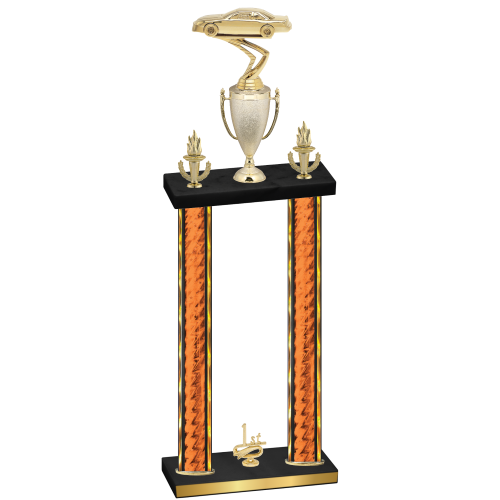 Double Orange Glacier First Place Cars Trophy