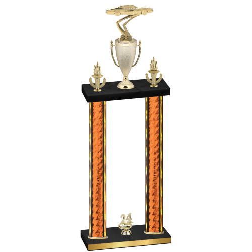Double Orange Glacier Year Cars Trophy