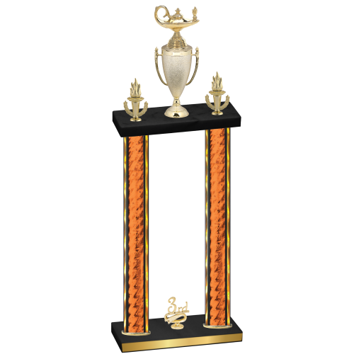 Double Orange Glacier Third Place Academics Trophy