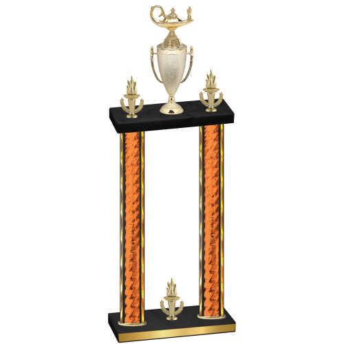 Double Orange Glacier Victory Academics Trophy