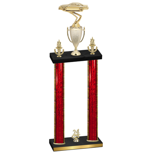 Double Red Glacier Year Cars Trophy