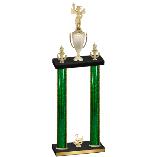 Double Green Glacier Second Place Academics Trophy