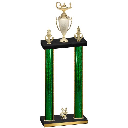 Double Green Glacier Year Academics Trophy