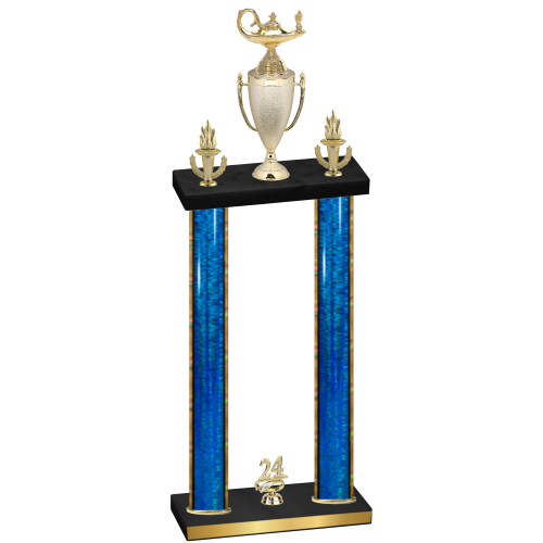 Double Blue Glacier Year Academics Trophy