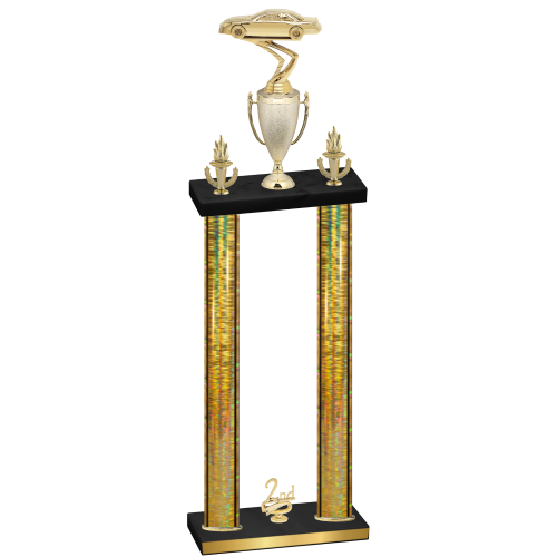 Double Gold Glacier Second Place Cars Trophy