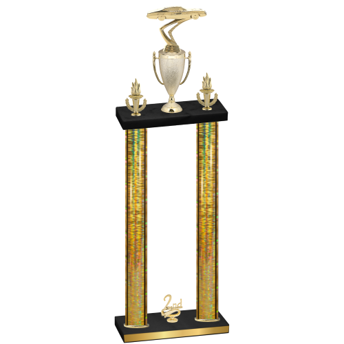 Double Gold Glacier Second Place Cars Trophy
