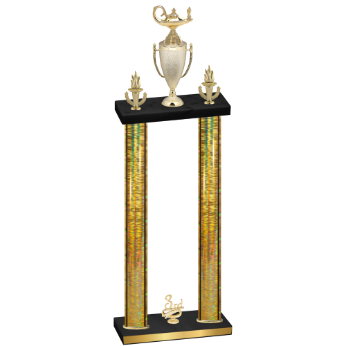 Double Gold Glacier Third Place Academics Trophy