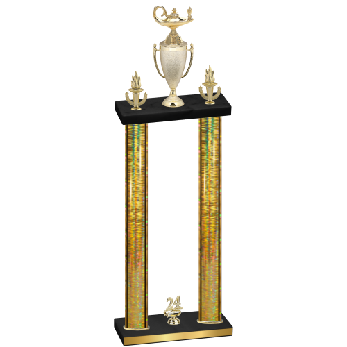 Double Gold Glacier Year Academics Trophy