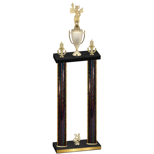 Double Black Glacier Year Academics Trophy