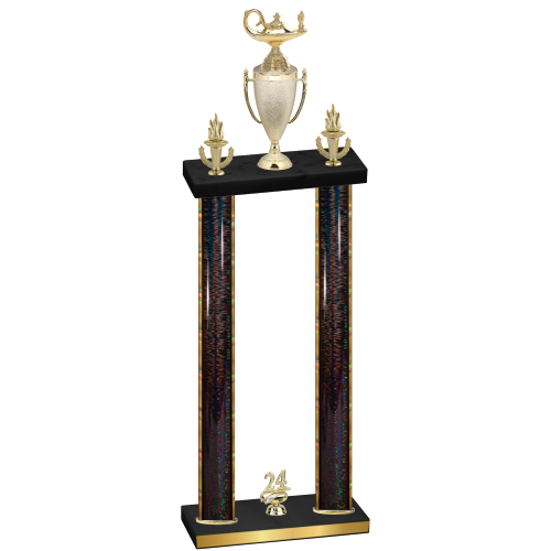 Double Black Glacier Year Academics Trophy
