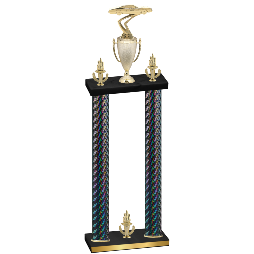 Double Black Carbon Fiber Victory Cars Trophy