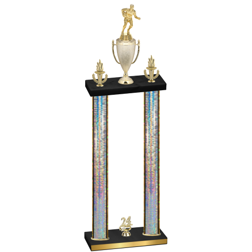 Double Silver Glacier Year Rugby Trophy