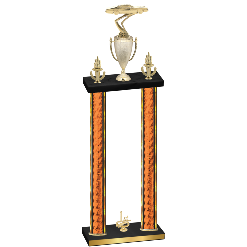 Double Orange Glacier First Place Cars Trophy