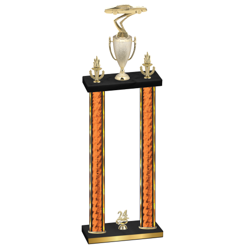 Double Orange Glacier Year Cars Trophy