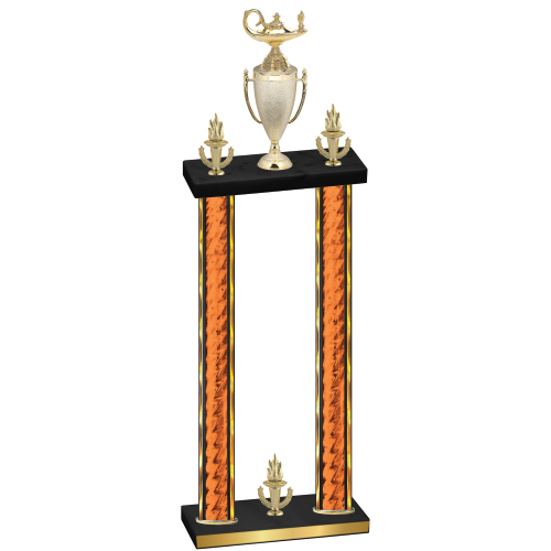 Double Orange Glacier Victory Academics Trophy
