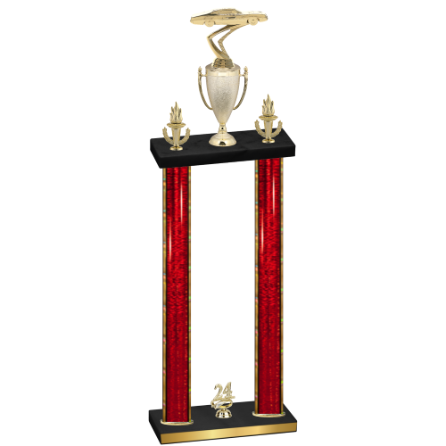 Double Red Glacier Year Cars Trophy