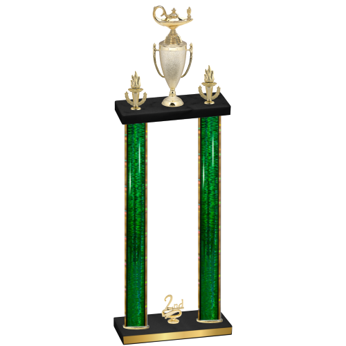 Double Green Glacier Second Place Academics Trophy