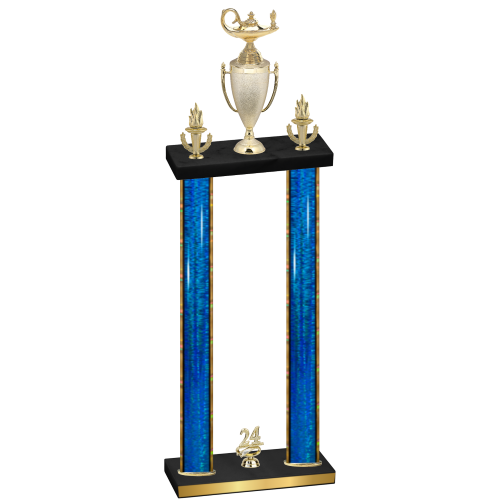 Double Blue Glacier Year Academics Trophy