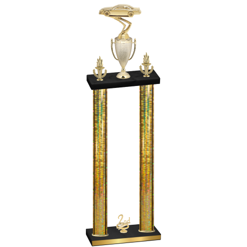Double Gold Glacier Second Place Cars Trophy