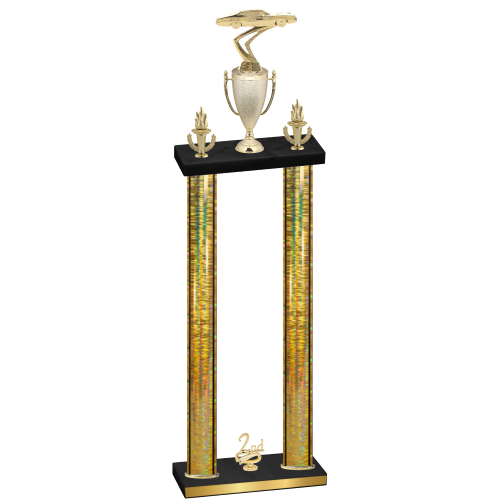 Double Gold Glacier Second Place Cars Trophy
