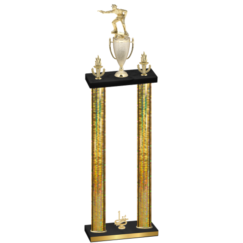 Double Gold Glacier First Place Shooter Trophy