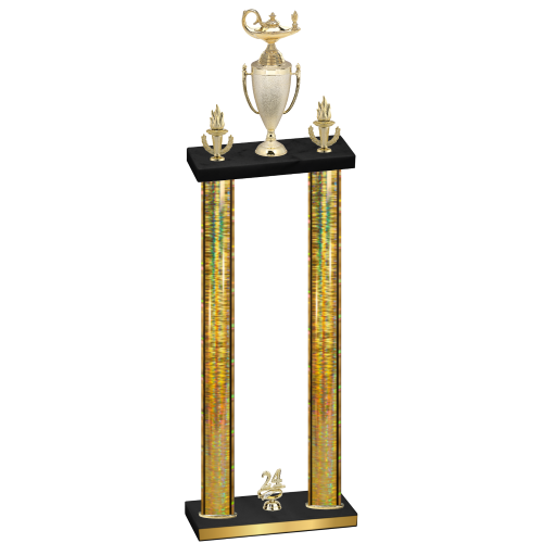 Double Gold Glacier Year Academics Trophy
