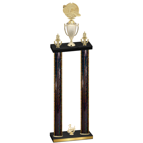 Double Black Glacier Third Place Running Trophy