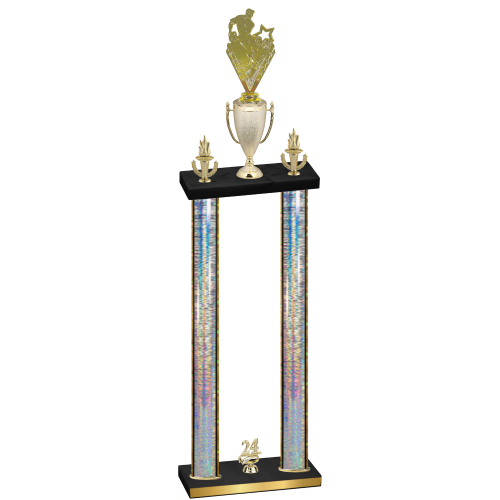 Double Silver Glacier Year Rugby Trophy