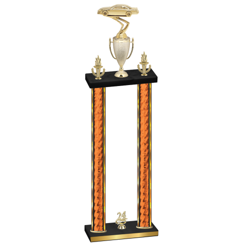 Double Orange Glacier Year Cars Trophy