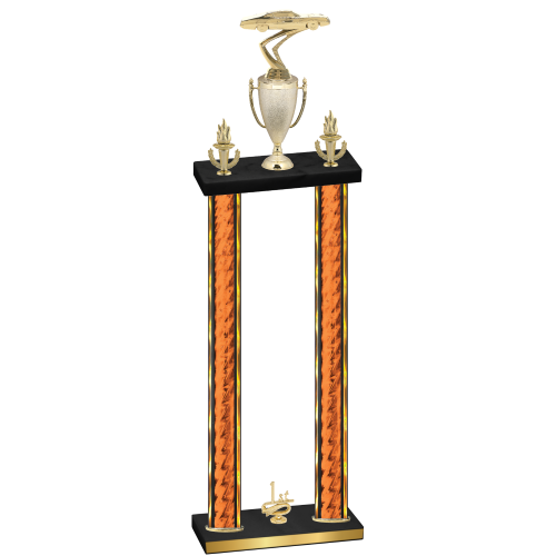 Double Orange Glacier First Place Cars Trophy