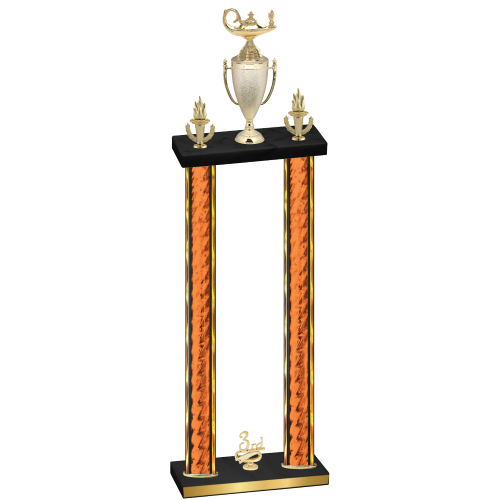 Double Orange Glacier Third Place Academics Trophy