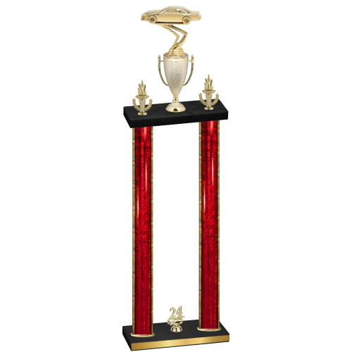 Double Red Glacier Year Cars Trophy